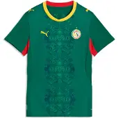 Puma Senegal 2026 Away Jersey Women, Performance, Wild Green/Red, XXL
