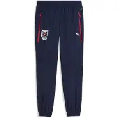 Puma Austria PUMATECH Woven Pants Men, Football, Navy/Red, XL