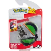 Pokémon Figur - Clip 'N' GO - Tyrunt m. Dusk Ball - - OneSize - Legetøjsfigur