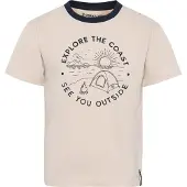 Didriksons Mynta, t-shirt, junior, beige
