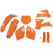 Ufo Ktm Sx/sx-f 2001-2002 Ktkit501f-127 Fork Protectors & Plastikkit