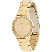 GUESS Analogt ur 'Melody' guld / sort