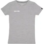 Spalding Funktionsbluse 'Essential' grå-meleret / hvid