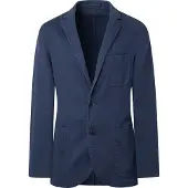 Hackett London Hackett Londontil mænd. HM443065 Jakke Gmd Soft Str Twill Cc marine (42/32), Casual, Lyocell, Blå