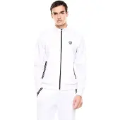 Emporio Armani EA7til mænd. 8NPM19_PJ4EZ Train Premium Shield Sweatshirt hvid (M), Casual, Sport, Polyester, Lange ærmer