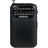 Sanyo Ks112blk Bærbar Radio