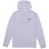 Salty Crew Overnight Hood Sunshirt Langærmet Rash Guard