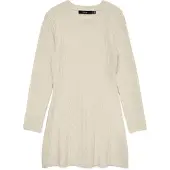 Vero Moda Strikkjole 'VMJOSANNA' beige