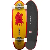 YOW Red Tiger 32.6" Pyzel x Surfskate mønster
