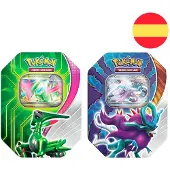 Pokemon Trading Card Game Jern Store Blikplader/gå-vagt Tilfældig 4 Kuverter Spansk