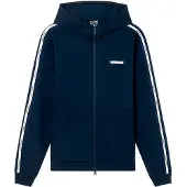 EA7 EA7til mænd. 7M001480_AF12660 Logo Series sweatshirt blå (M), Casual, Sport, Grøn, Bomuld, Sportstøj, Multisport, Lange ærmer