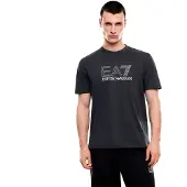 Emporio Armani EA7til mænd. 7M001307_AF10375 Visibility T-shirt grå (XXS), Casual, Bomuld, Korte ærmer
