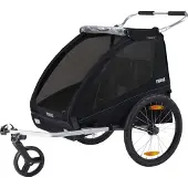 Thule Coaster XT barnevogn til cykeltransport, sort