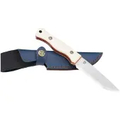ØYO Oyo Svalbard Knife W/ Leather Sheath, kniv, hvid