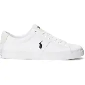 Ralph Lauren Polo Ralph Laurentil mænd. 816893734003 Sko RLite Court hvid (49), Læder, Fast, Blonder, Casual