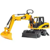 BRUDER CAT Wheel excavator toy