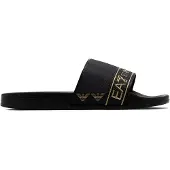 EA7 EA7unisex. 7X000110_AF15128 Chanclas Tape Slide sort (38), Fast, Ingen, Badetøj, PVC