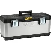 Stanley 1-95-617, Værktøjskasse, Metal, Plast, Sort, Grå, 36,6 L, 28 kg, 666 mm