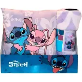 Stitch Engel Og Fleecetæppe