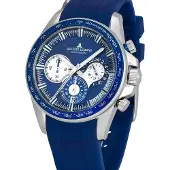 Jacques Lemans Herreur 1-2127B Liverpool Blå/Gummi Ø40 mm