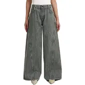 G-Star Helyx Cinch Wide Jeans - Green - Women