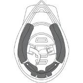 AGV Ax-8 Evo Kindpuder