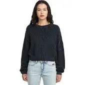 G-Star Washed Pocket Loose Knit - Dark blue - Women