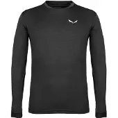 Salewa Herre langærmet PUEZ MELANGE DRY sort 00-0000027453_0911 r S
