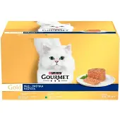 Purina Guld Gourmet Mousse Vådfoder Til Katte 85 G 48 Enheder