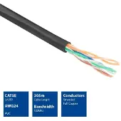 ACT Ep359b Cat5e U/utp Cat5e-netværkskabel 305 M