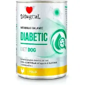 Disugual Diabetisk Kylling Vådfoder Til Hunde 6x400g
