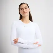 Röhnisch Jacquard Langærmet Hvid