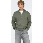 Only & Sons Pullover 'ONSTing' grå-meleret