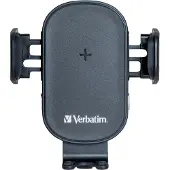 Verbatim FWC-01 - Trådløs opladerholder til bil - Qi - 15 Watt - 3 A