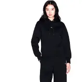 Armani Exchange A|X Armani Exchangetil kvinder. XW001829AF10818UC001 Boxy sweatshirt sort (S), Casual, Bomuld