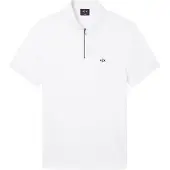Armani Exchange A|X Armani Exchangetil mænd. XM002372AF21936U0009 Stof Poloshirt hvid (XXL), Casual, Viscose, Korte ærmer