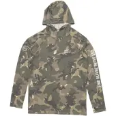 Salty Crew Mariner Hood Tech Langærmet Rash Guard