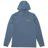 Salty Crew Overnight Hood Sunshirt Langærmet Rash Guard