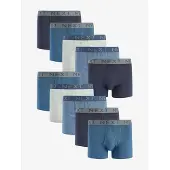 Next Boksershorts blå / hvid