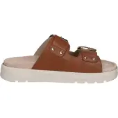 Caprice Mule, brown, made of Leather without heel, Size 39