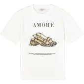 Garcia Shirts lysebrun / sort / hvid