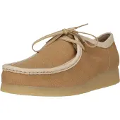 Clarks Herre Premium Wallabee Evo G Sko Tan Combi