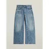 G-Star Contor Barrel Wide Jeans - Medium blue - Women