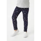 Happy girls Leggings marin / lyserød / grenadine / hvid