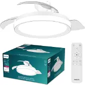 Philips Bliss loftslampe ventilator, Husholdning ventilator, Hvid, Loft, Plast, IP20, I