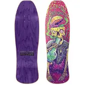 Cruzade Bongo Skull Prism Foil 9.375 Haped Skateboarddæk