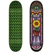 Sk8 Mafia Stained Glass Surrey 8.25"x32" Skateboard deck mønster