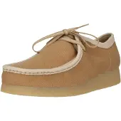 Clarks Herre Premium Wallabee Evo G Sko Tan Combi