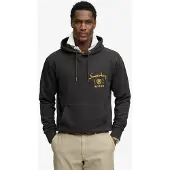 Superdry Superdrytil mænd. M2014485A Tokyo Narrative Loose Hood sweatshirt med hætte sort (3XL), Casual, Bomuld
