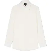 Armani Exchange A|X Armani Exchangetil mænd. XM002319AF24533U0009 Hvid bomuldsskjorte (XXL), Casual, Klassisk, Lange ærmer